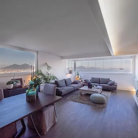 The Attic 'panorama' 公寓 那不勒斯